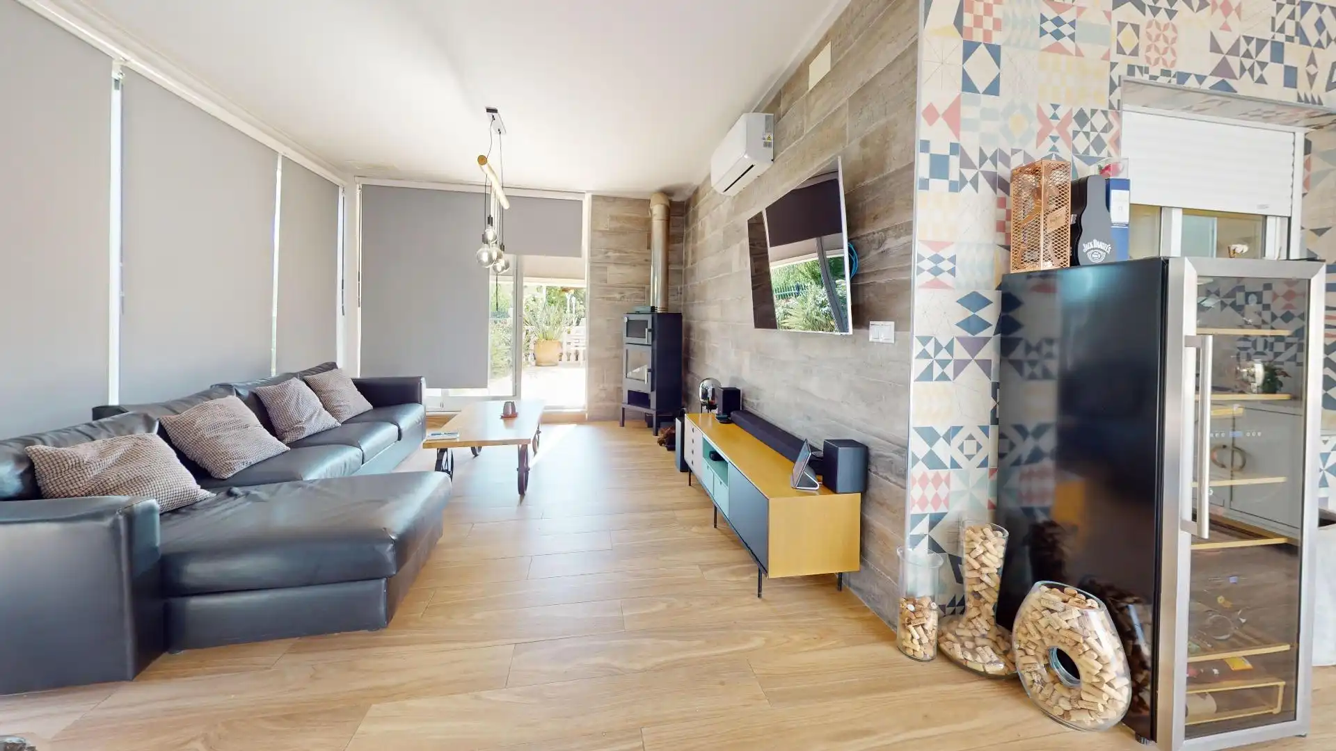 Living room of Houses for sale in Elche / Elx  with Air Conditioner, Heating and Private garden