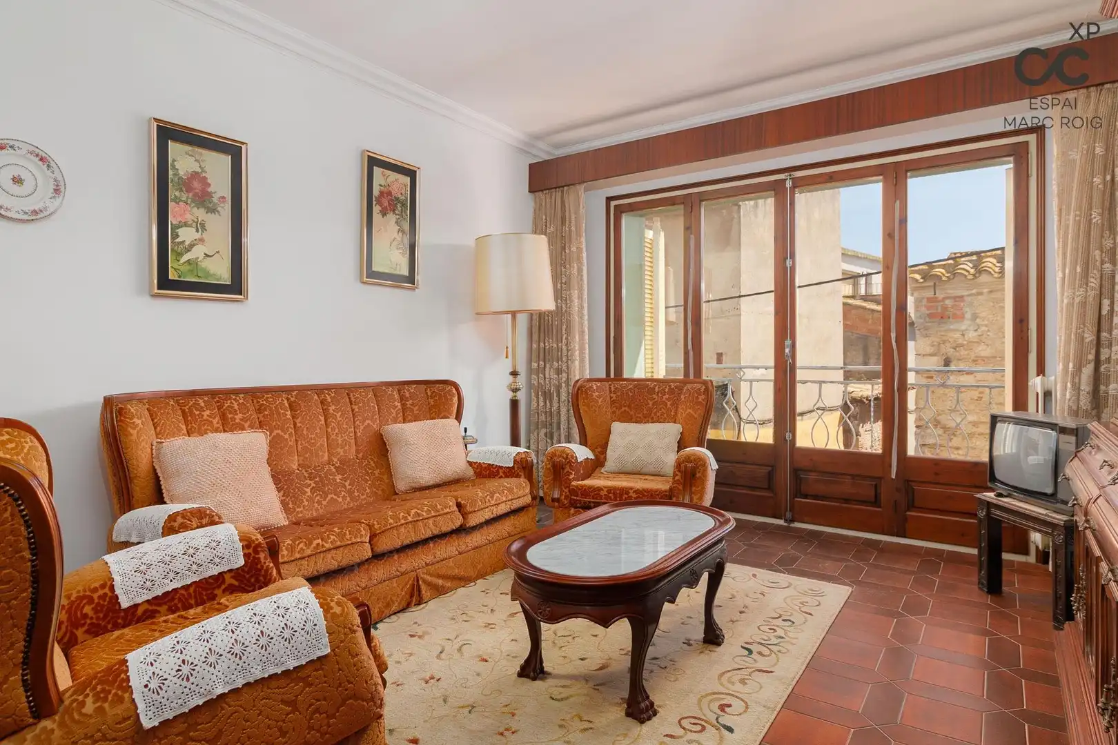 Sala d'estar de Casa o xalet en venda en Vilabertran amb Calefacció, Jardí privat i Terrassa