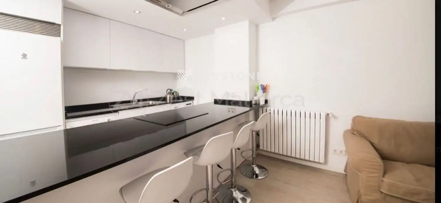 Kitchen of Flat for rent in Calvià  with Air Conditioner, Terrace and Swimming Pool
