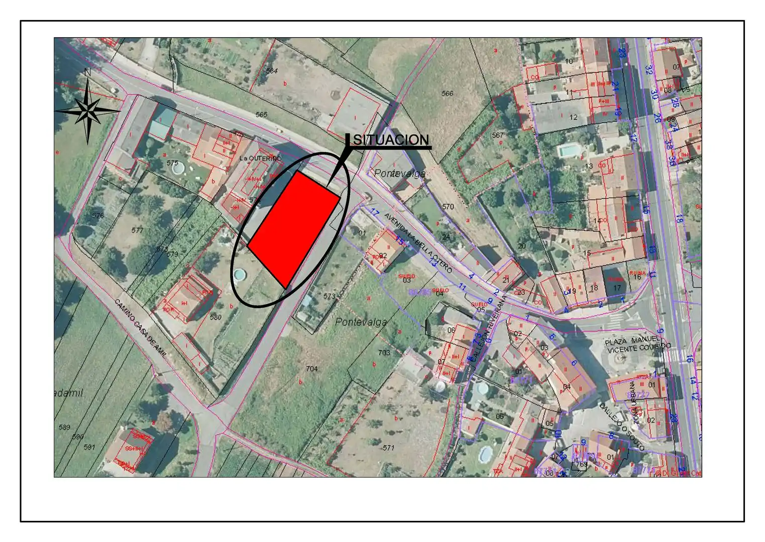 Terreny residencial en venda a Valga