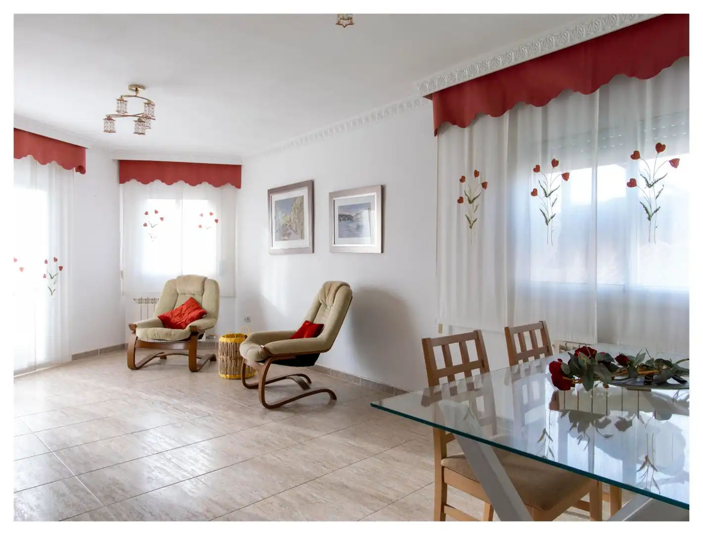 Living room of Flat for sale in Móra la Nova  with Air Conditioner, Heating and Storage room