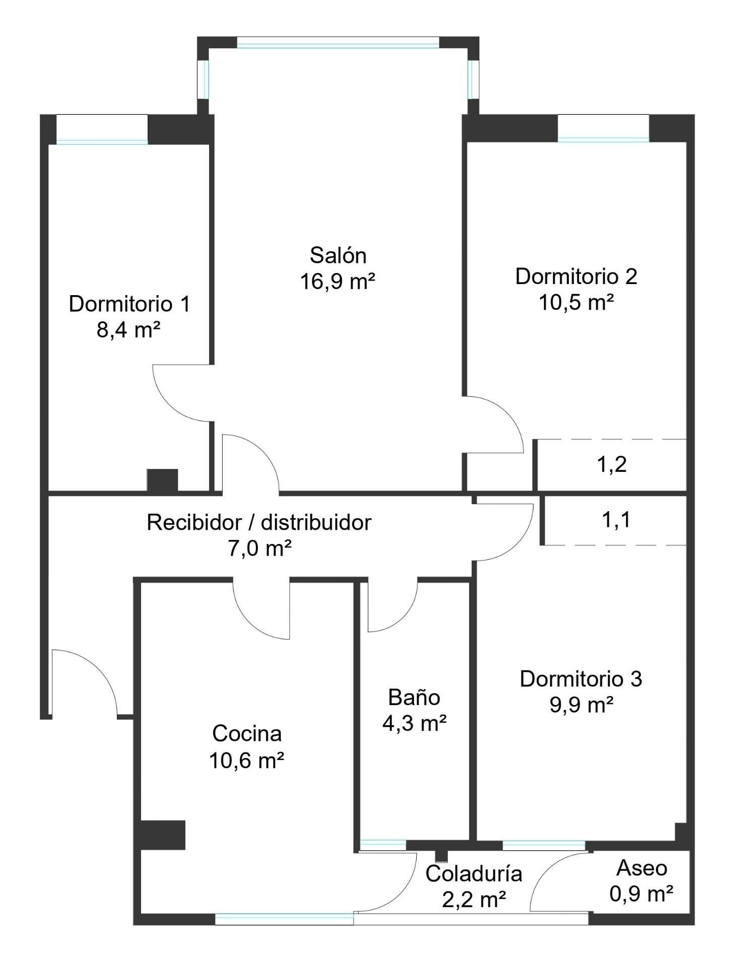 Flat for sale in  Palma de Mallorca  with Air Conditioner and Storage room