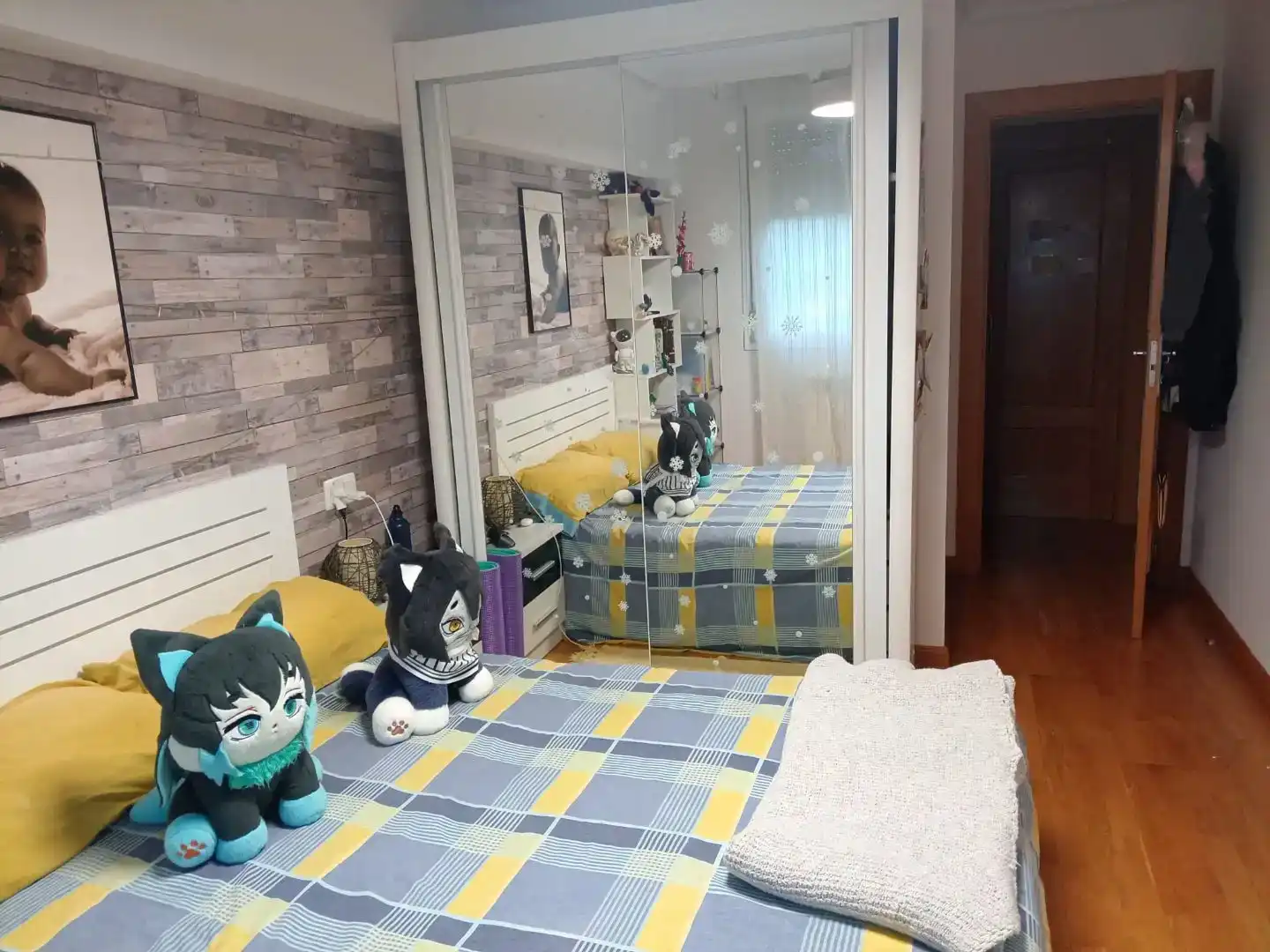 Habitación de Casa adosada en venta en Fitero con Aire acondicionado, Jardín privado y Parquet
