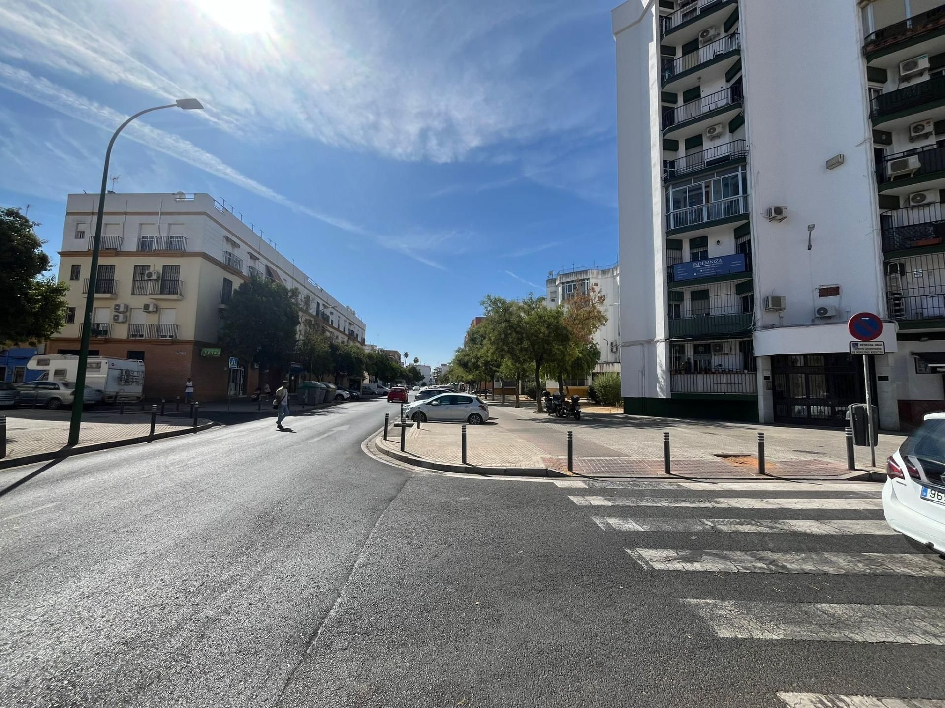 Exterior view of Flat for sale in  Sevilla Capital  with Air Conditioner and Terrace