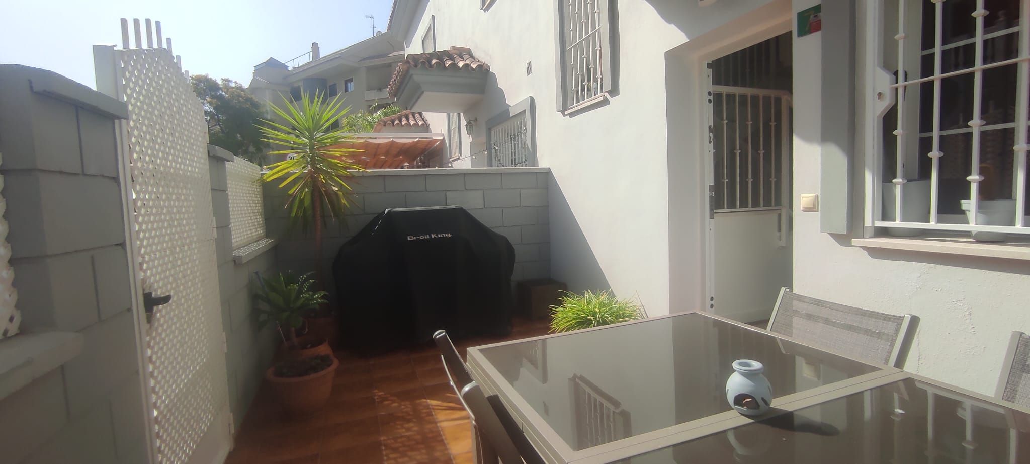 Terrace of Single-family semi-detached for sale in Fuengirola  with Air Conditioner, Heating and Parquet flooring