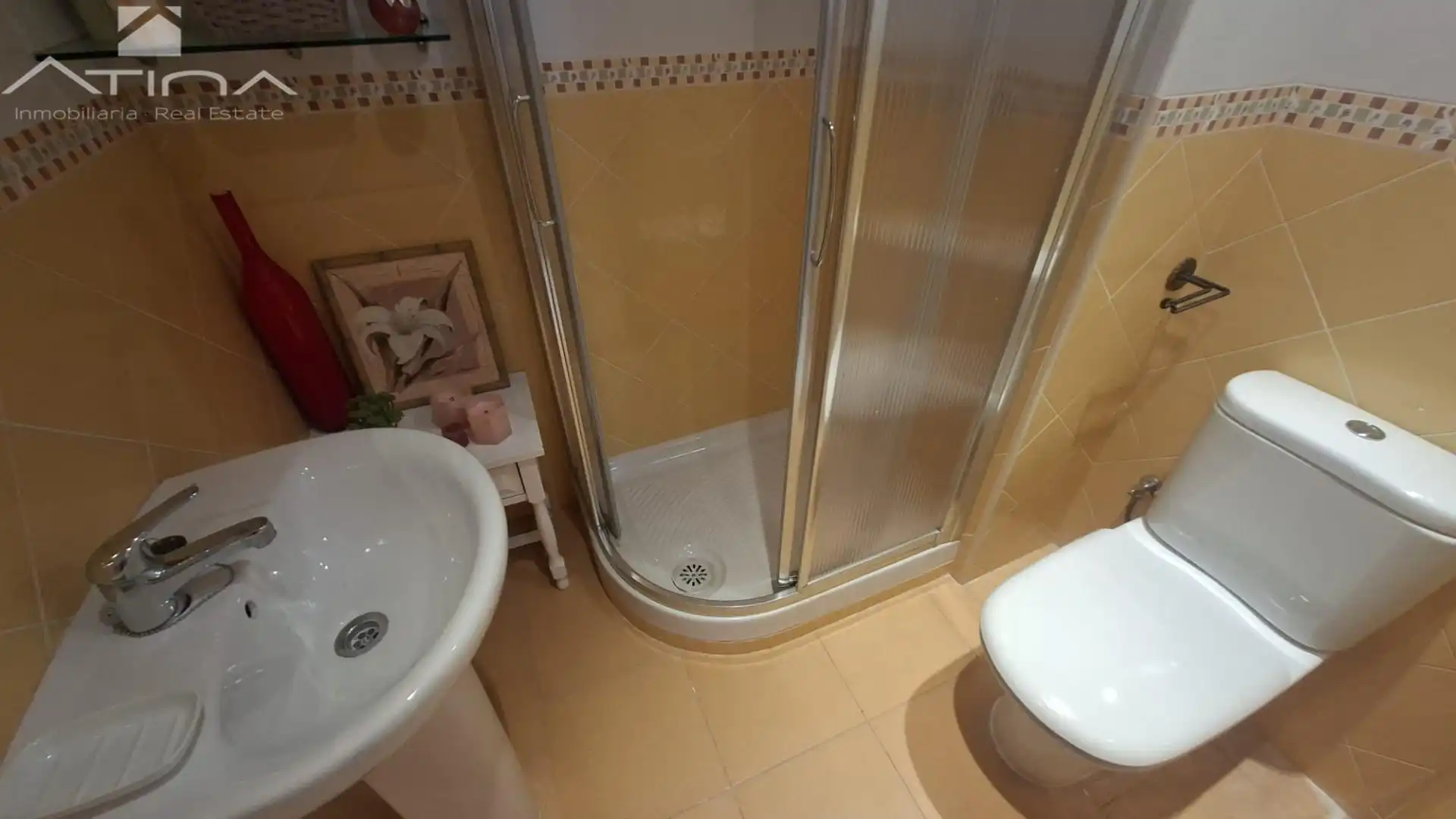 Bany de Apartament en venda en Bellreguard amb Aire condicionat, Calefacció i Moblat
