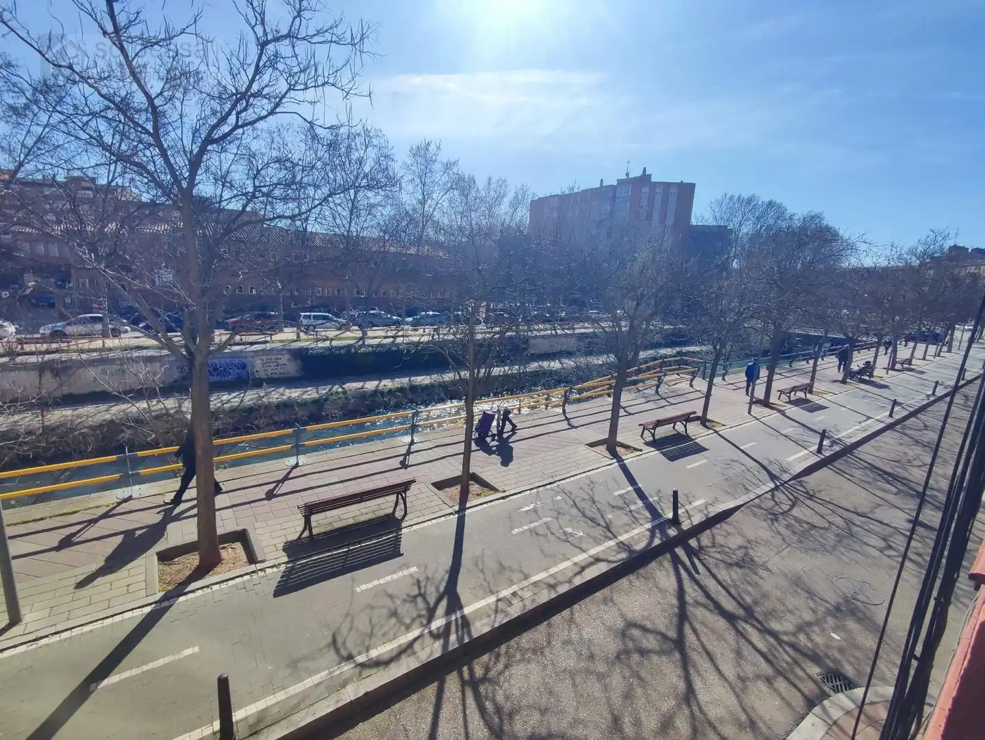 Vista exterior de Pis en venda en Valladolid amb Calefacció, Terrassa i Moblat