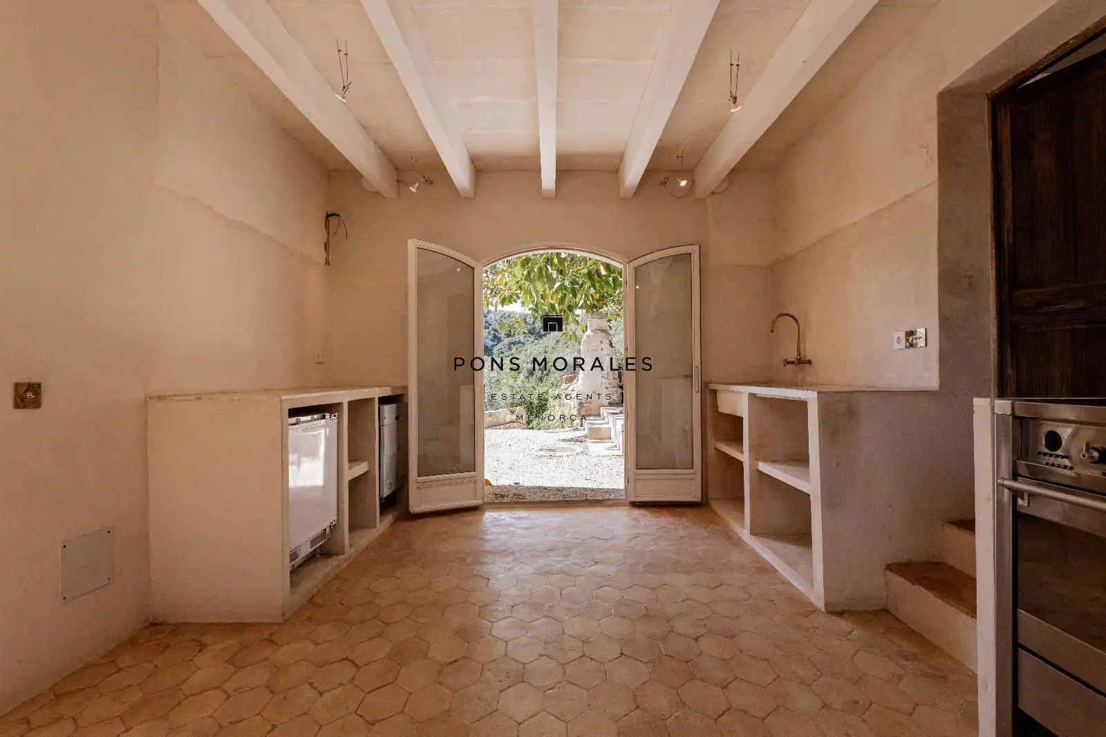 Cocina de Finca rústica en venta en Alaior