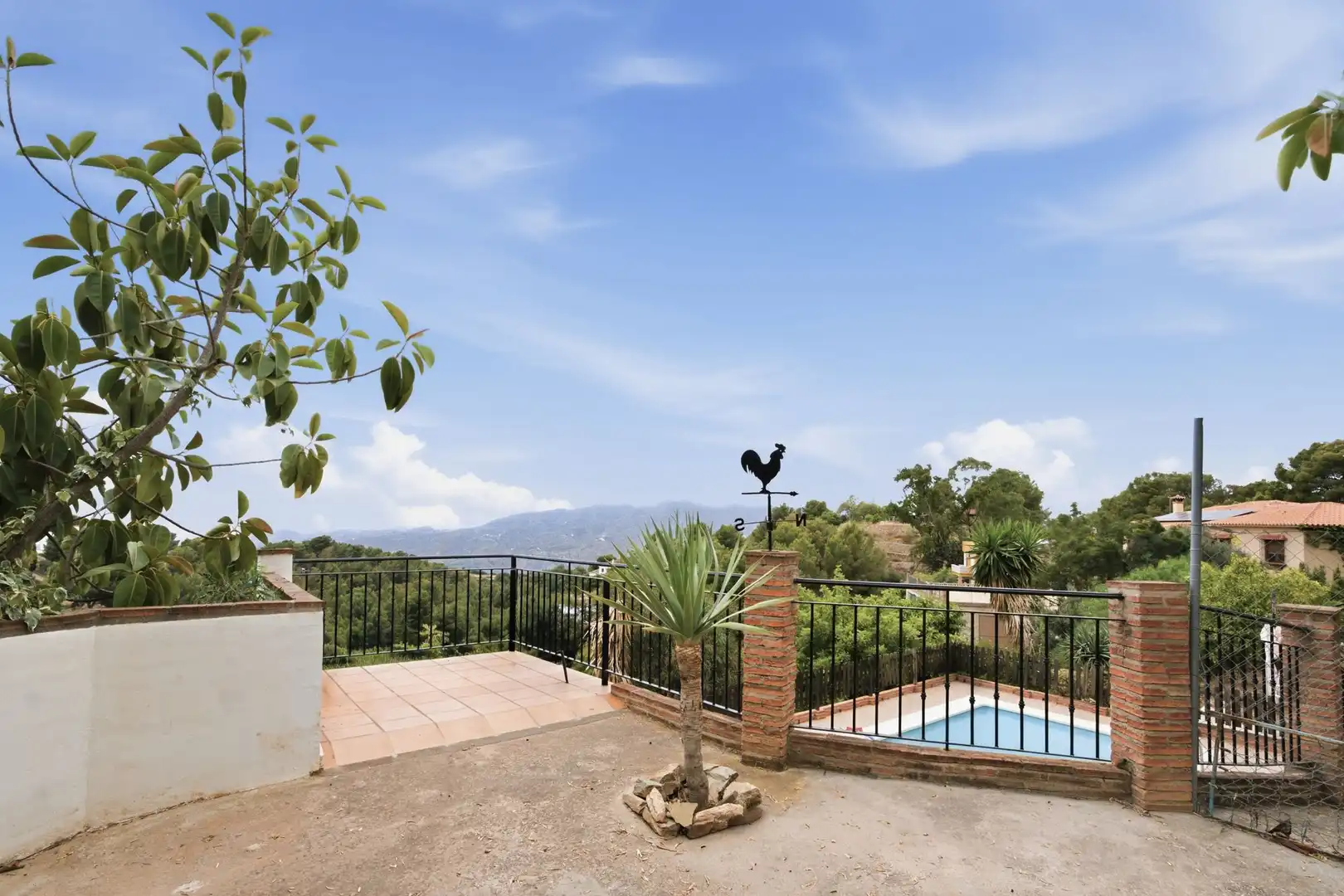 Garten von Country house zum Verkauf in Málaga mit Terrasse und Balkon