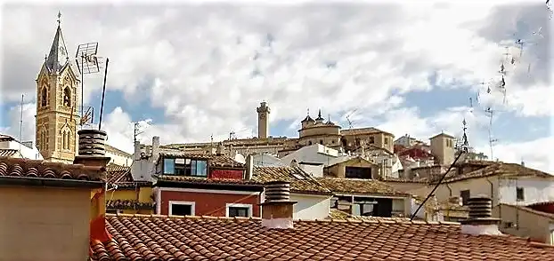 Vista exterior de Ático en venta en Cuenca con Calefacción, Terraza y Amueblado