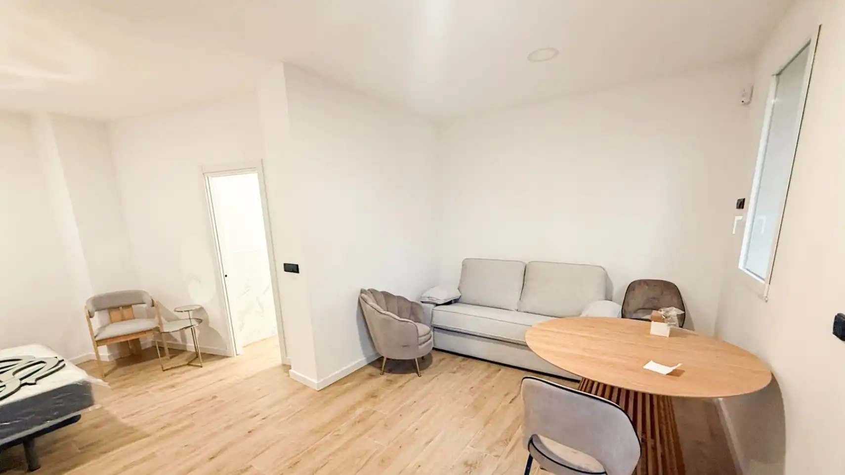 Sala de estar de Estudio en venta en Dénia con Aire acondicionado, Calefacción y Amueblado