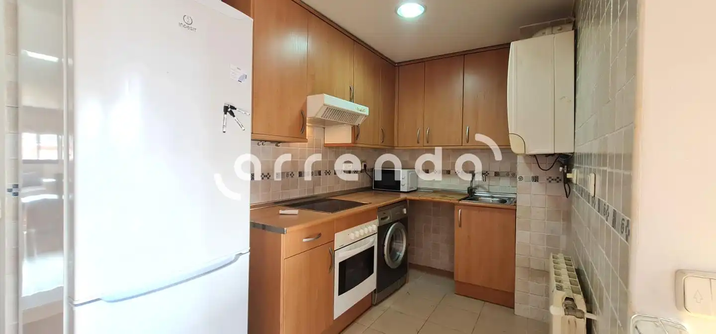 Cocina de Ático de alquiler en Madrid
