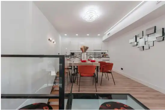 Dining room of Duplexes for sale in La Moraleja  with Air Conditioner, Heating and Furnished