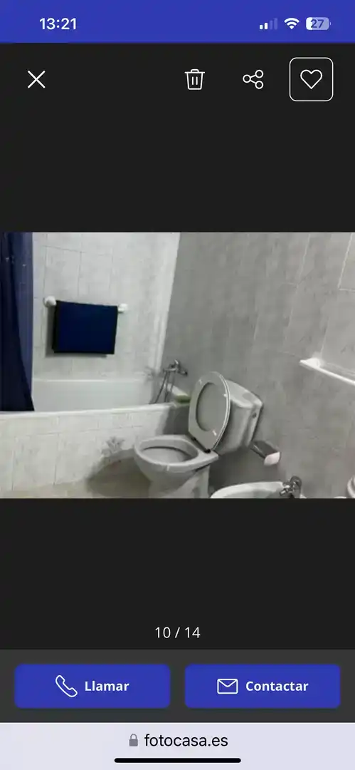 Bathroom of Flat for rent in Llerena  with Air Conditioner, Furnished and Balcony