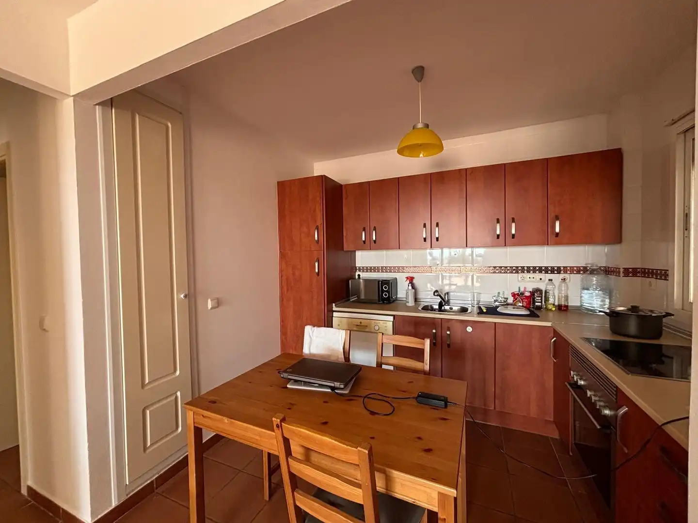 Kitchen of Flat for sale in La Alcaidesa  with Air Conditioner, Heating and Terrace