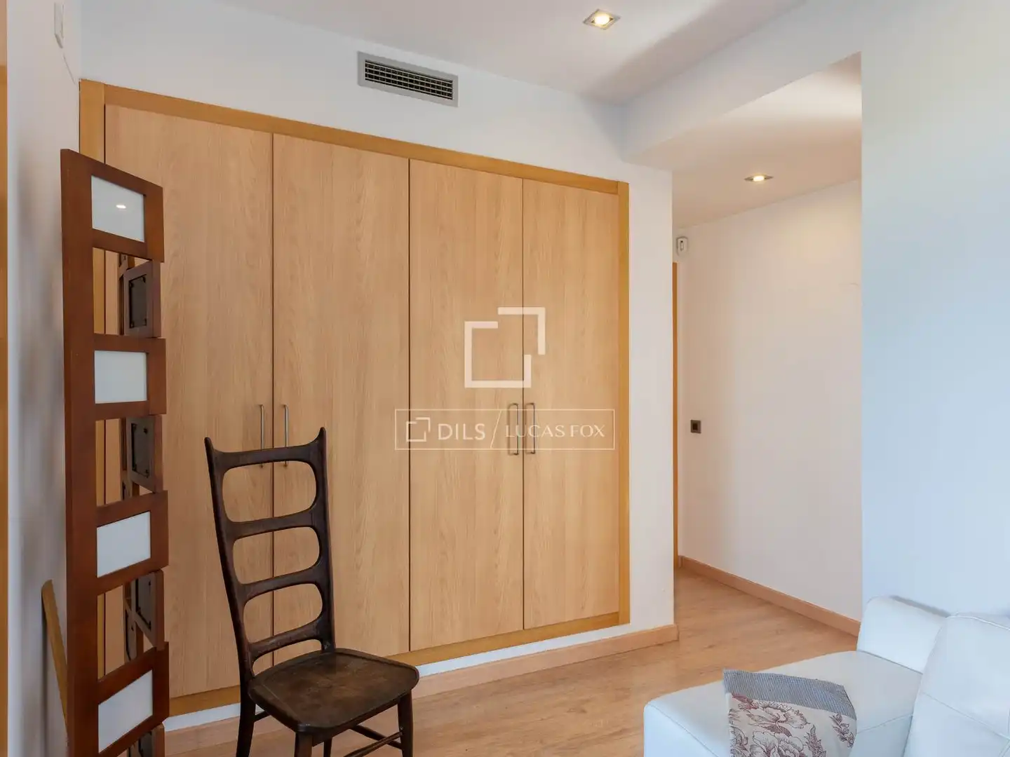 Schlafzimmer von Haus oder Chalet zum Verkauf in Lloret de Mar mit Klimaanlage, Privatgarten und Terrasse