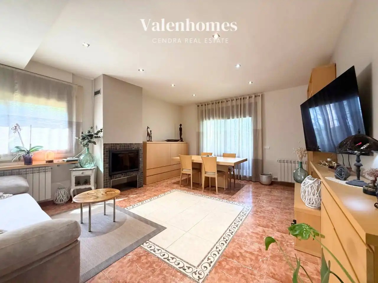 Sala de estar de Casa o chalet en venta en Vilanova del Vallès con Aire acondicionado, Calefacción y Jardín privado