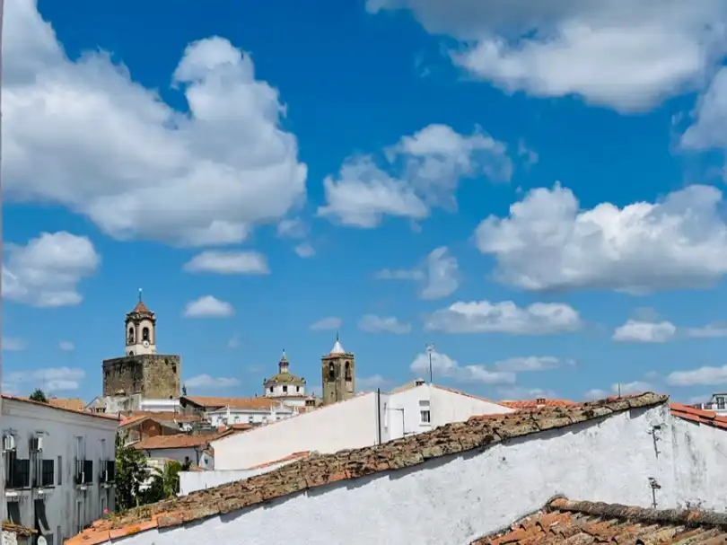 Vista exterior de Casa o xalet en venda en Fregenal de la Sierra, Badajoz