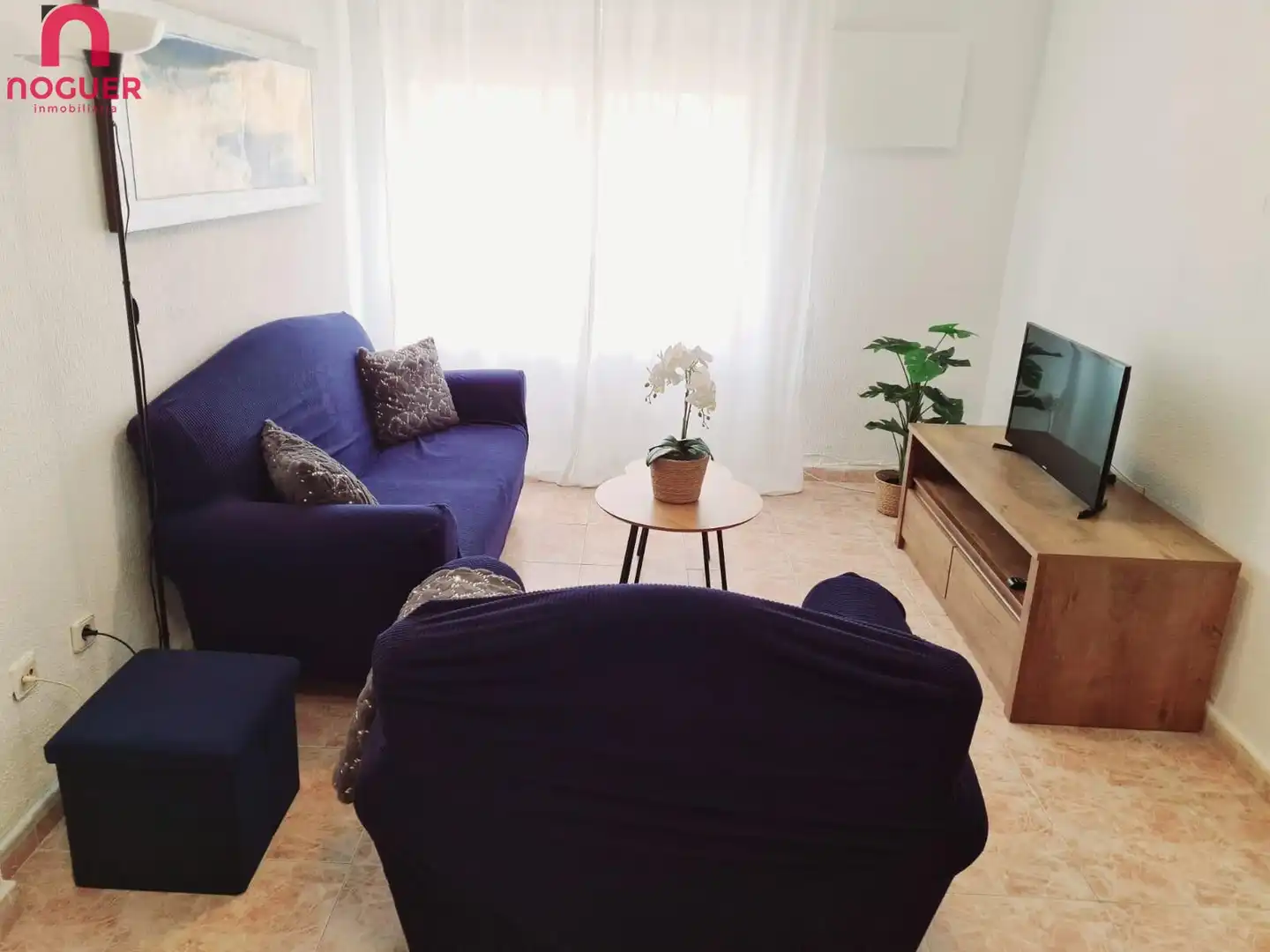 Living room of Flat for rent in Córdoba  with Heating and Furnished