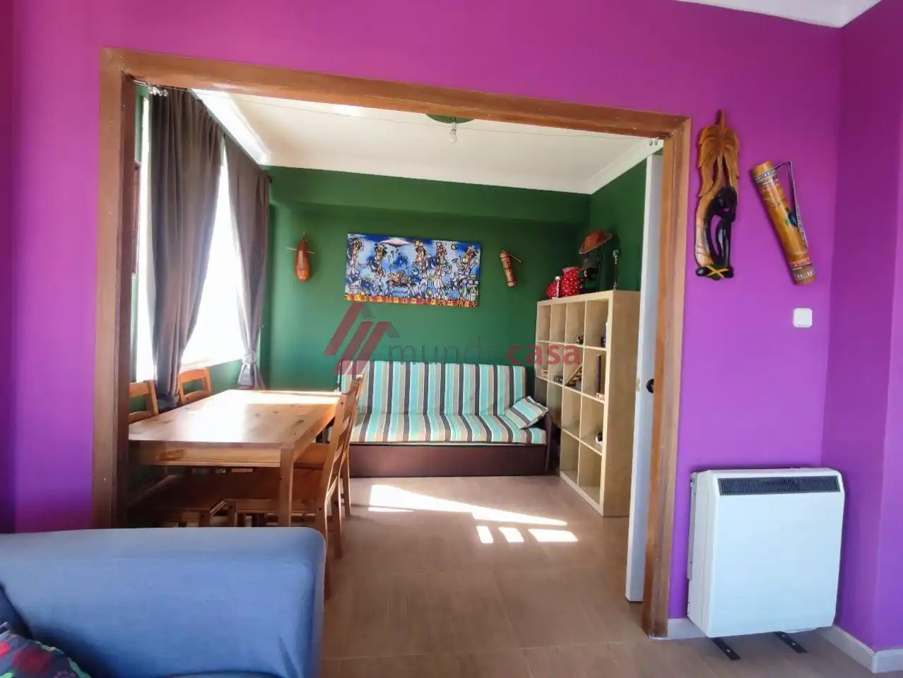 Living room of Flat for rent in Mugardos  with Heating, Furnished and Pets allowed
