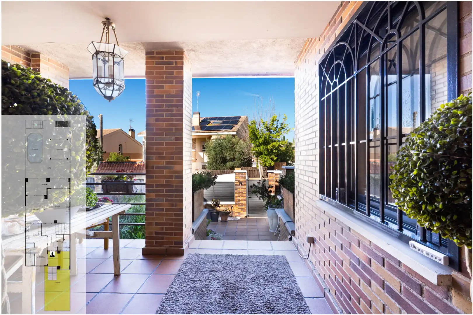 Terrassa de Casa adosada en venda en Arroyomolinos (Madrid) amb Aire condicionat, Calefacció i Jardí privat
