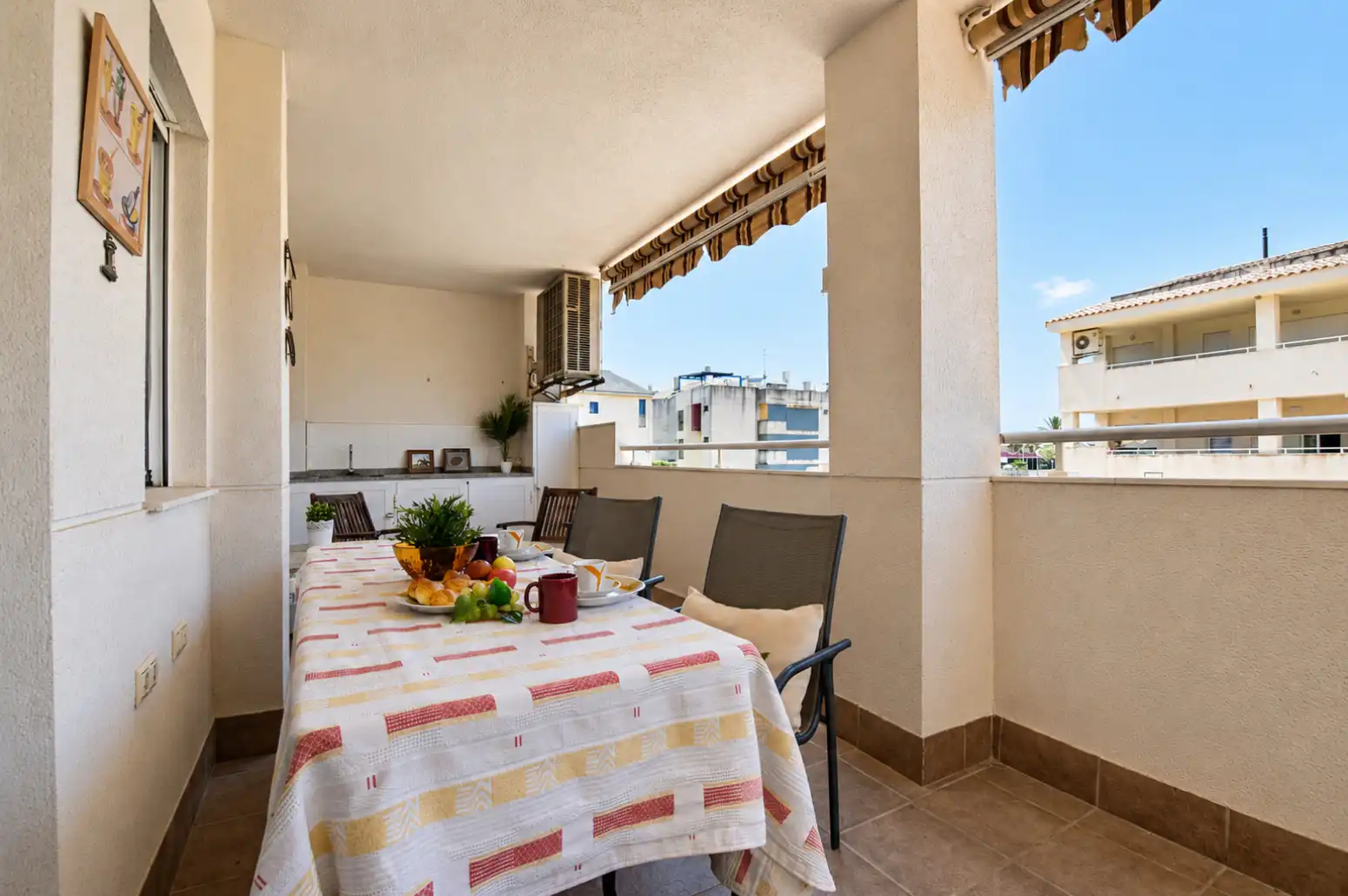 Terrasse von Wohnung zum Verkauf in Puçol mit Heizung, Terrasse und Abstellraum