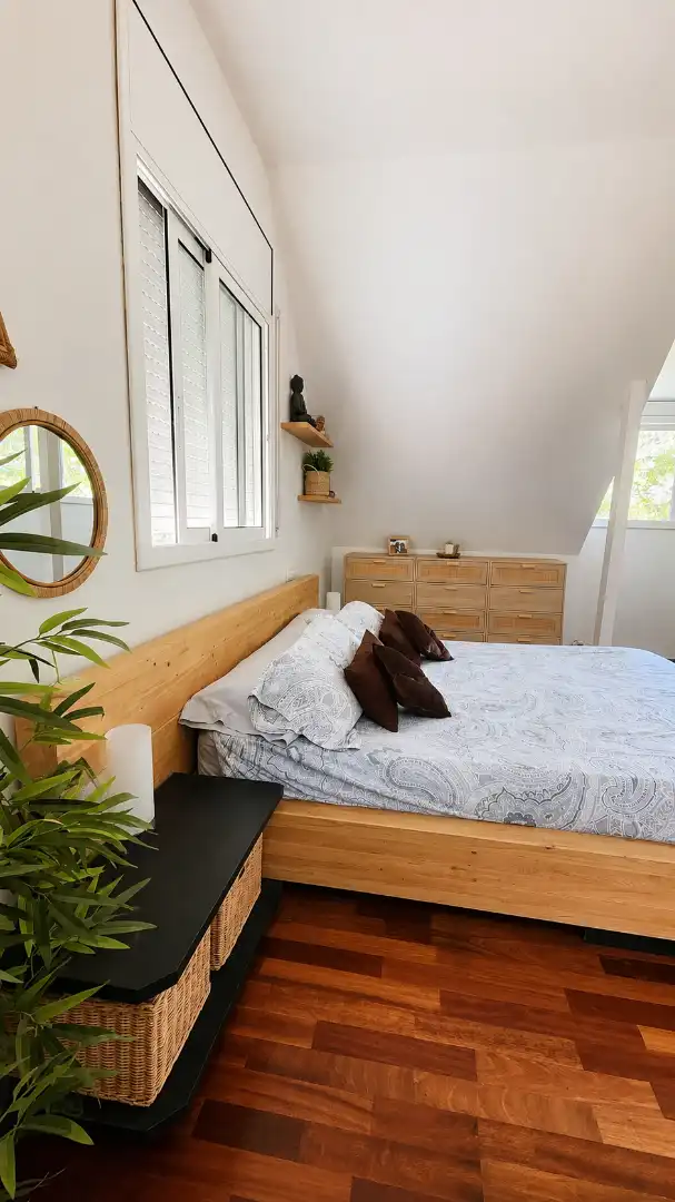 Habitación de Casa o chalet en venta en Vallirana con Jardín privado, Parquet y Terraza