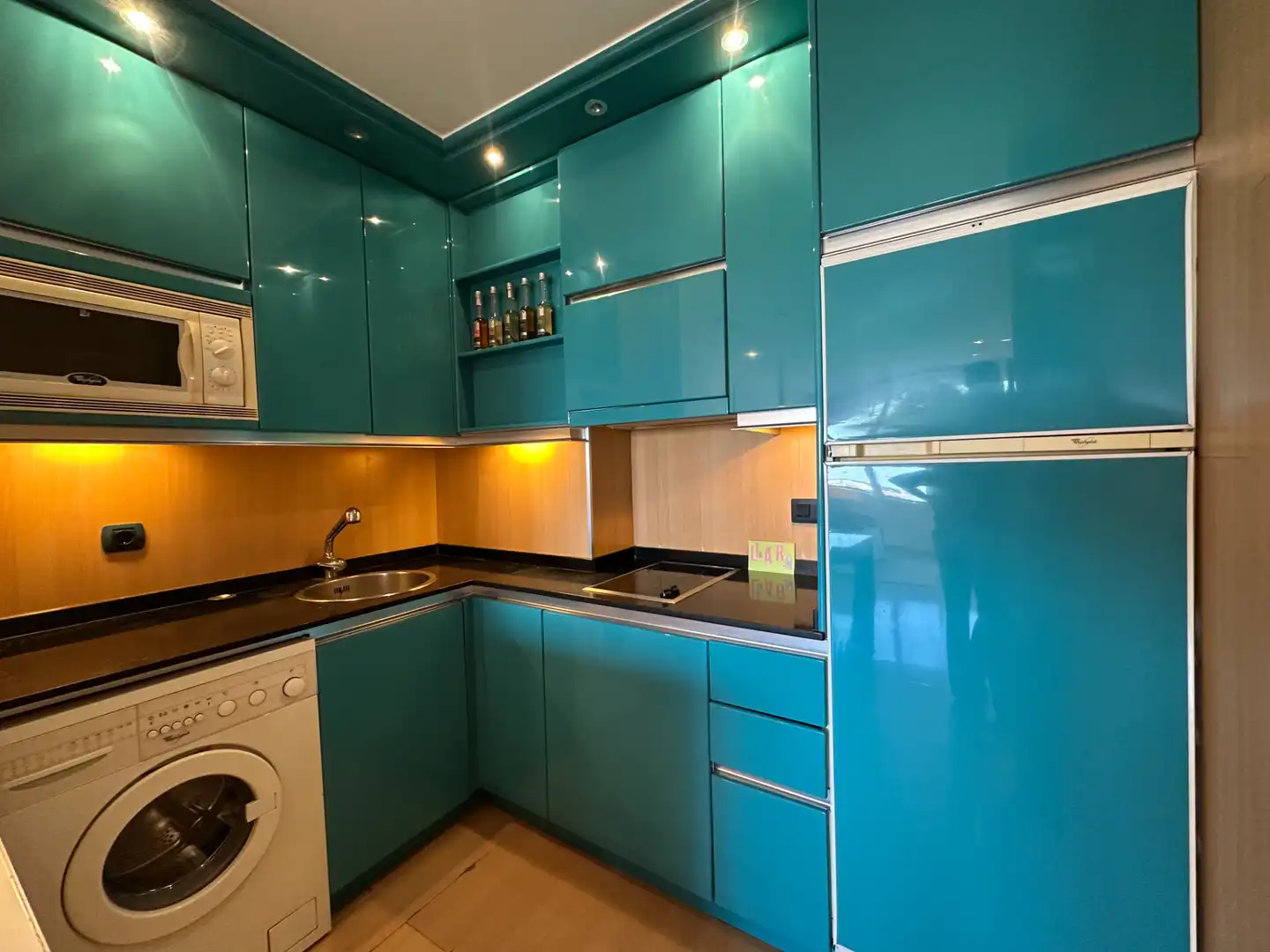 Cocina de Piso en venta en Lleida con Calefacción, Parquet y Amueblado