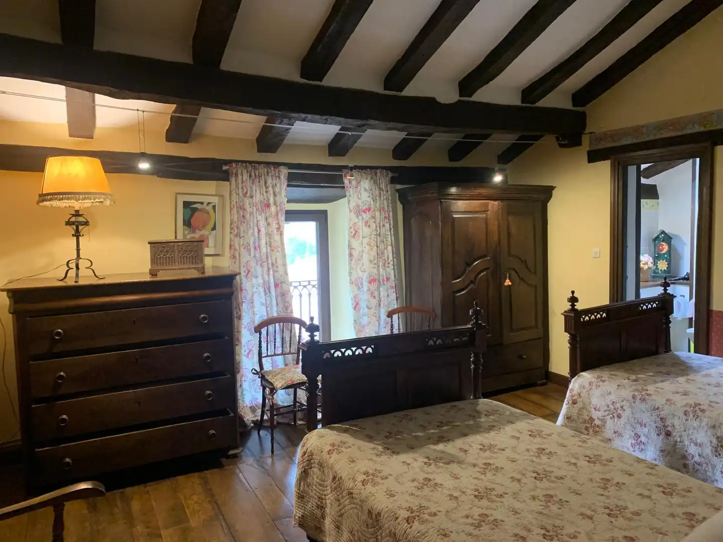 Bedroom of Country homes for sale in Cabuérniga  with Heating, Private garden and Parquet flooring