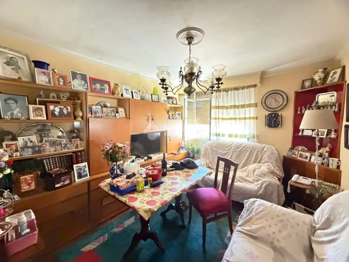 Sala de estar de Piso en venta en Madrid