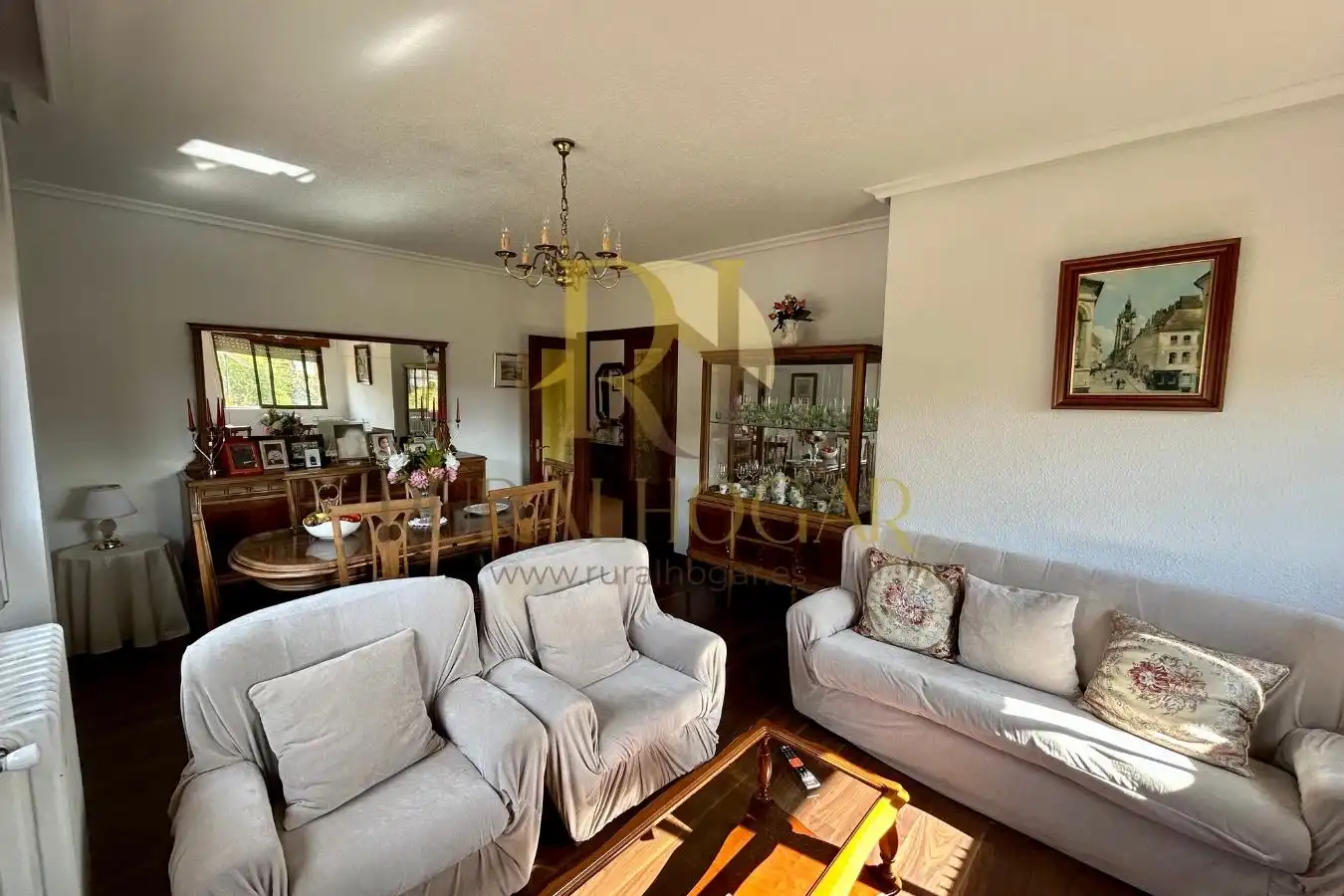 Sala de estar de Casa o chalet en venta en Matallana de Torío con Terraza