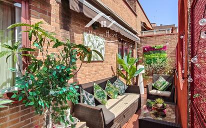 Terrace of Flat for sale in  Madrid Capital  with Air Conditioner, Heating and Parquet flooring