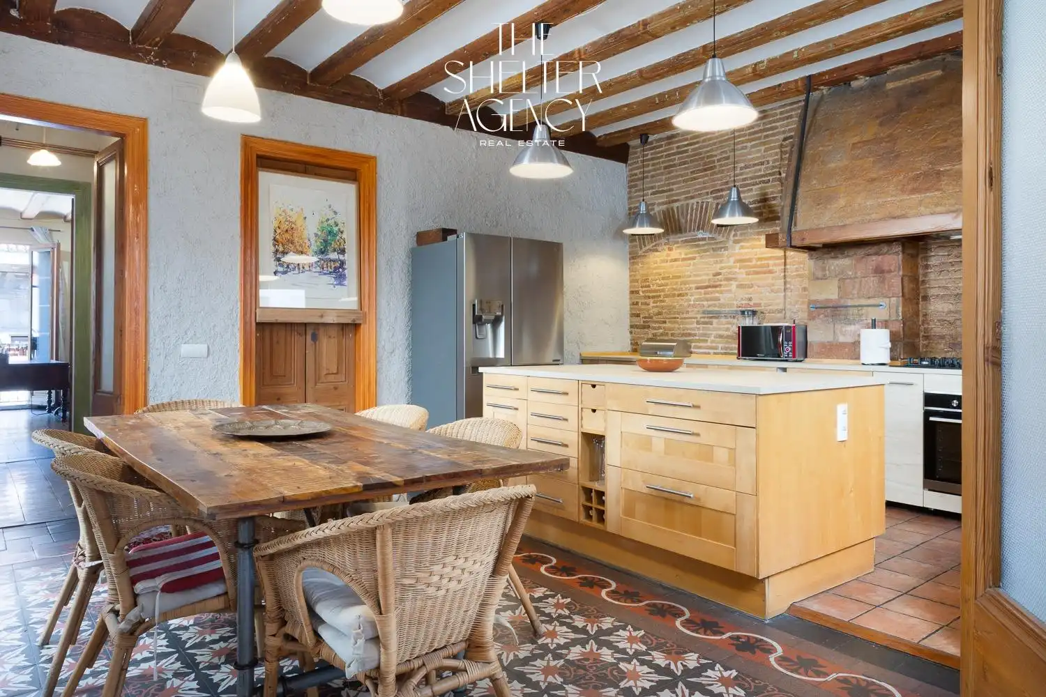 Cocina de Ático en venta en Barcelona con Calefacción, Trastero y Balcón