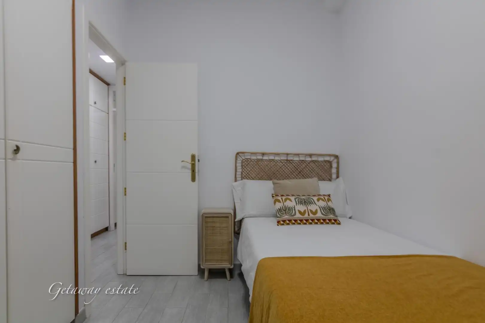Bedroom of Flat for rent in Las Palmas de Gran Canaria  with Air Conditioner, Furnished and Balcony