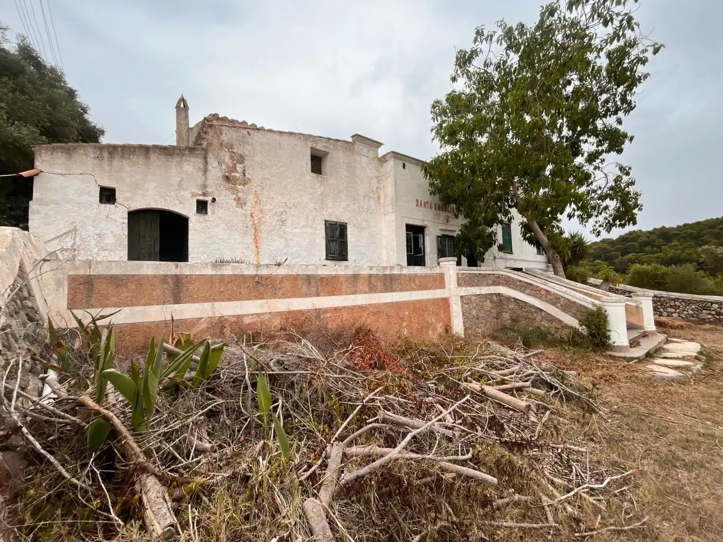 Vista exterior de Finca rústica en venda en Es Mercadal amb Jardí privat