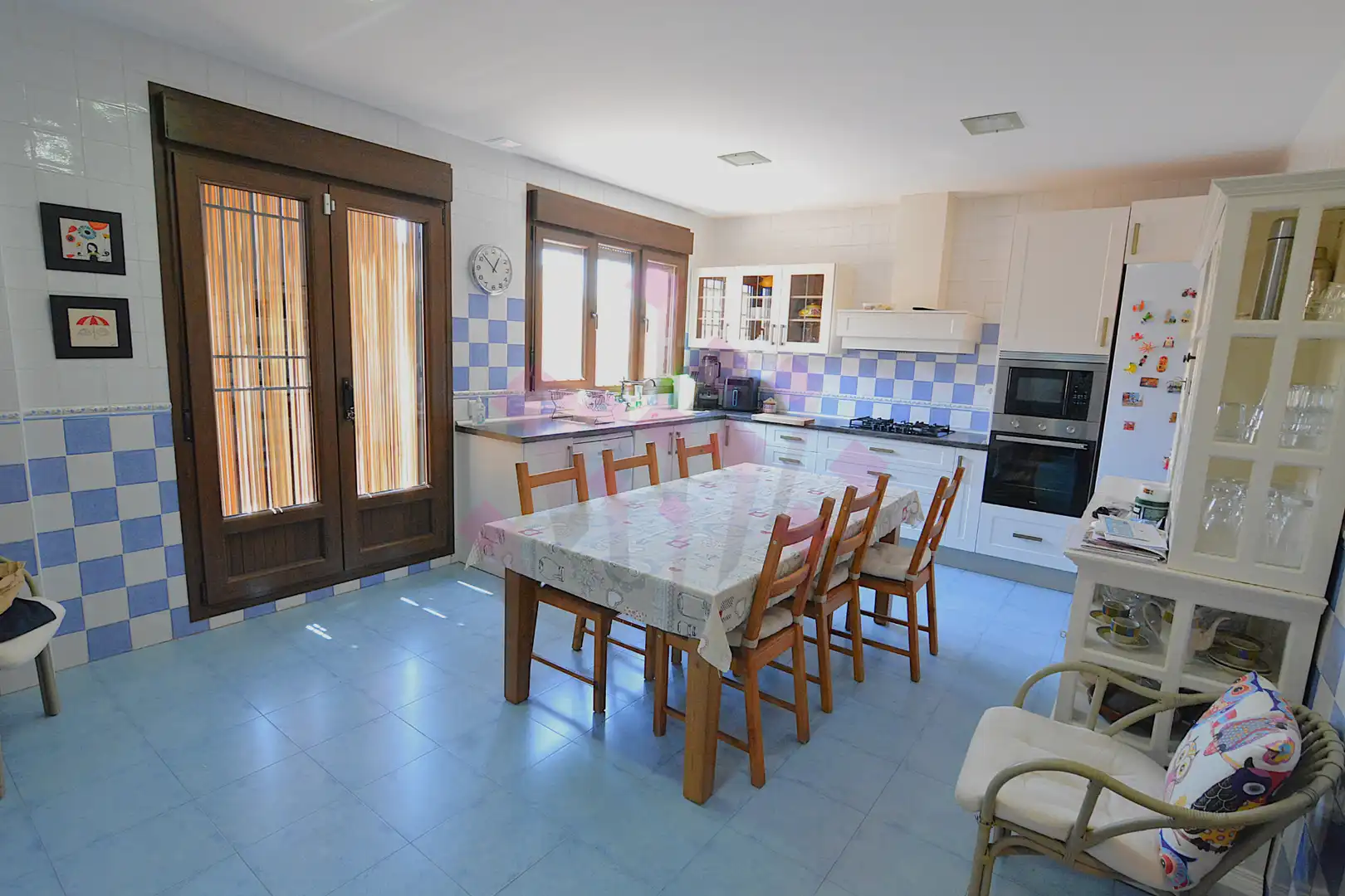 Cuina de Casa o xalet en venda en Ciudad Real amb Aire condicionat, Calefacció i Jardí privat