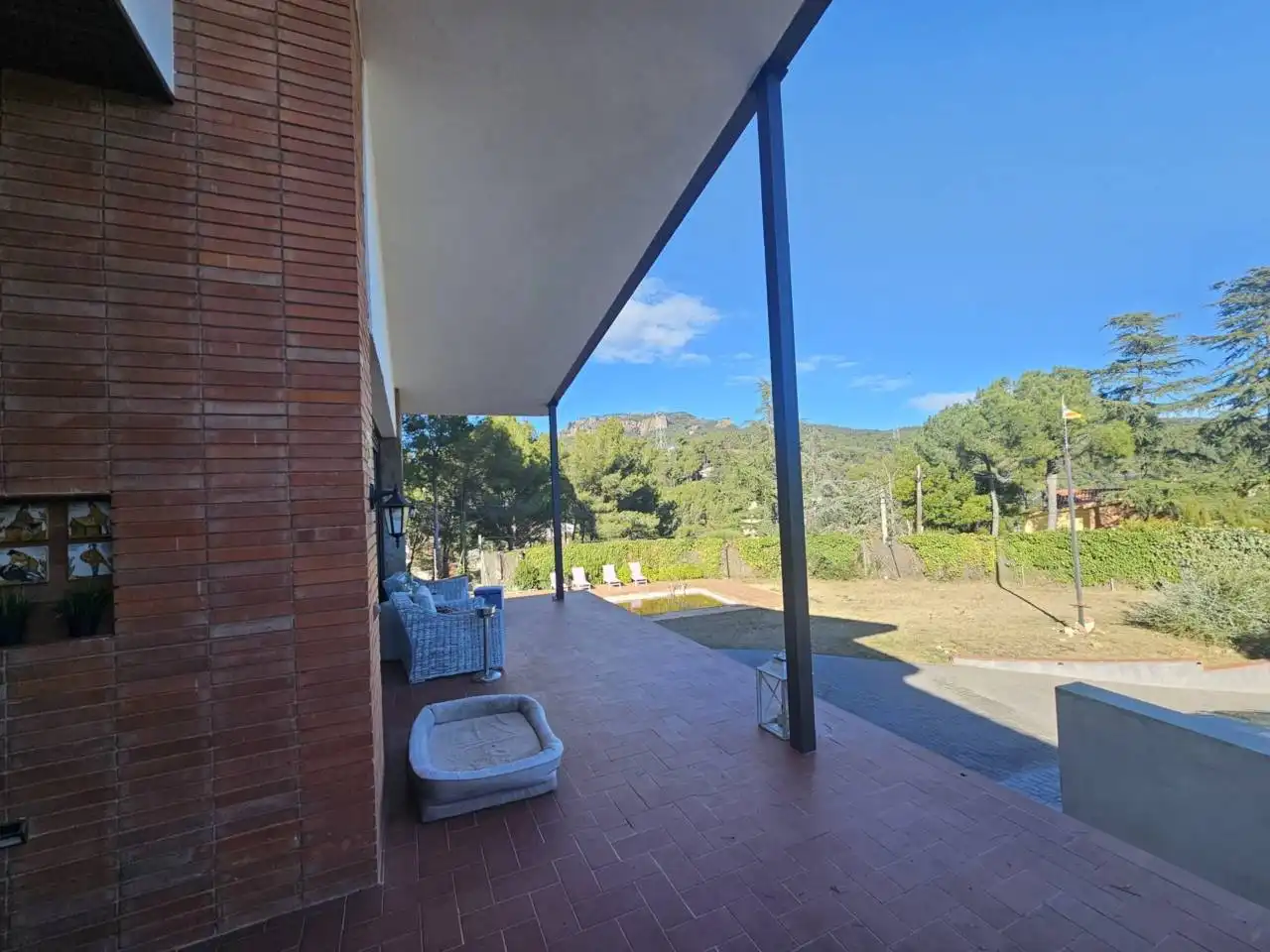 Vista exterior de Casa o chalet en venta en Matadepera con Calefacción, Parquet y Terraza
