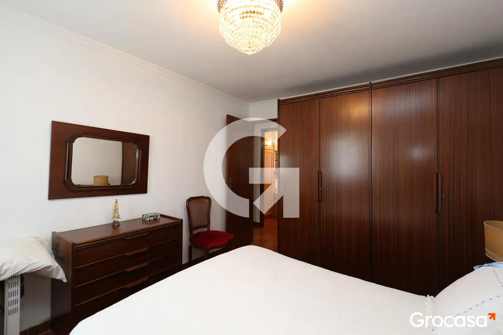 Bedroom of Flat for sale in L'Hospitalet de Llobregat  with Furnished, Oven and Washing machine