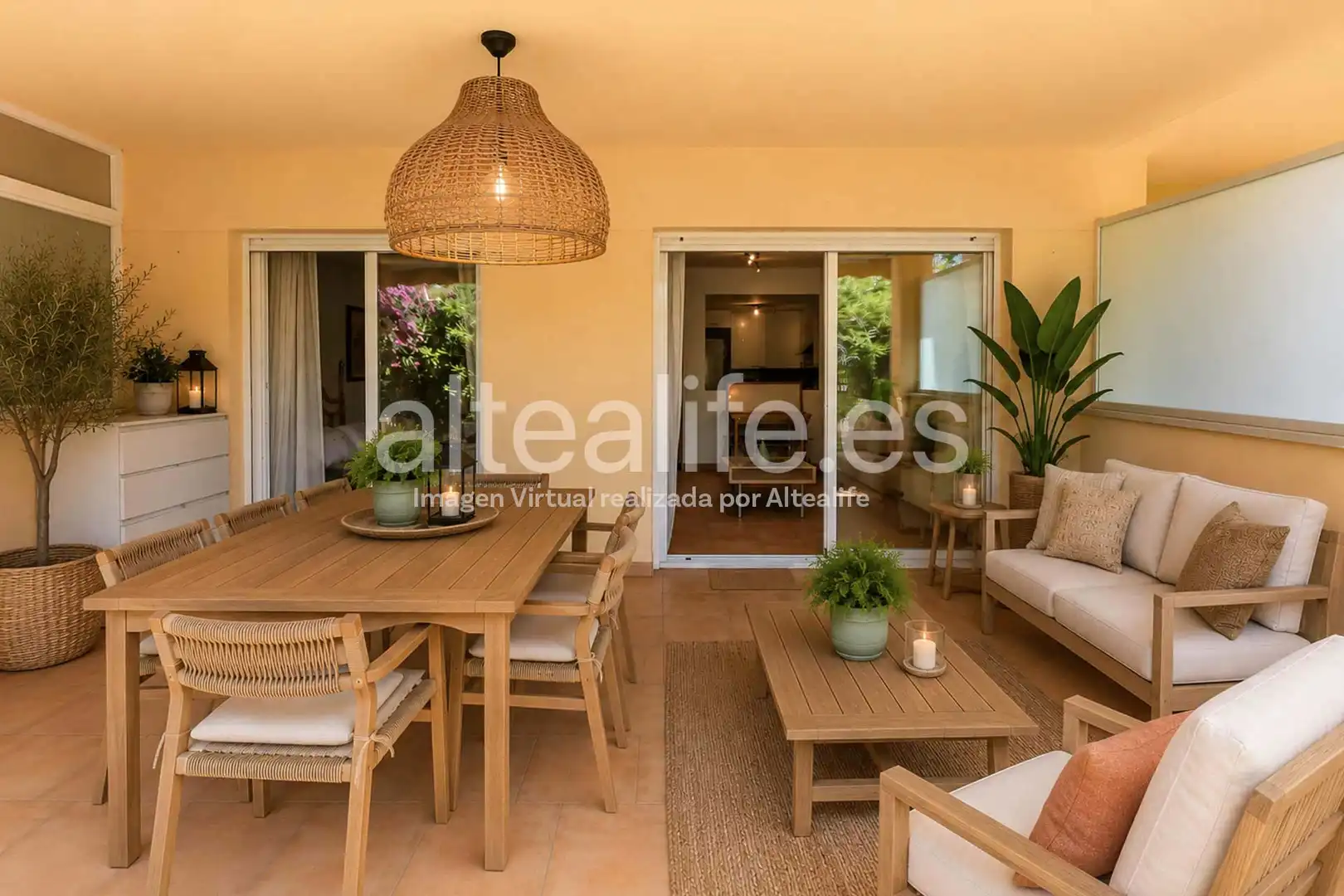 Terrassa de Apartament en venda en Altea amb Aire condicionat, Calefacció i Terrassa
