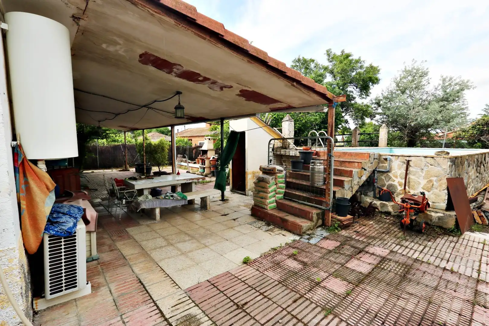 Terraza de Casa o chalet en venta en Chinchón con Aire acondicionado, Calefacción y Jardín privado