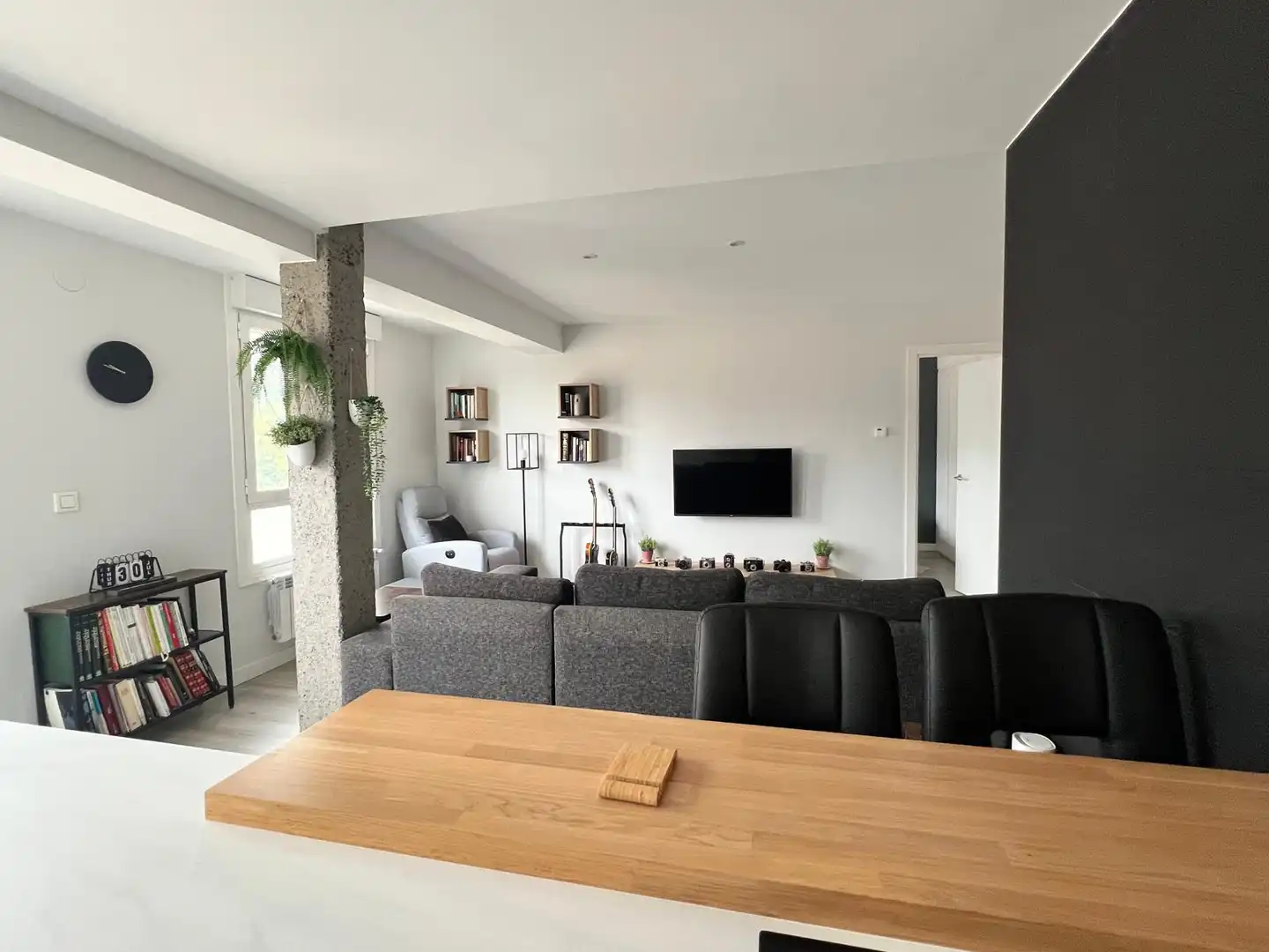 Sala d'estar de Pis en venda en Andoain amb Calefacció, Moblat i Forn