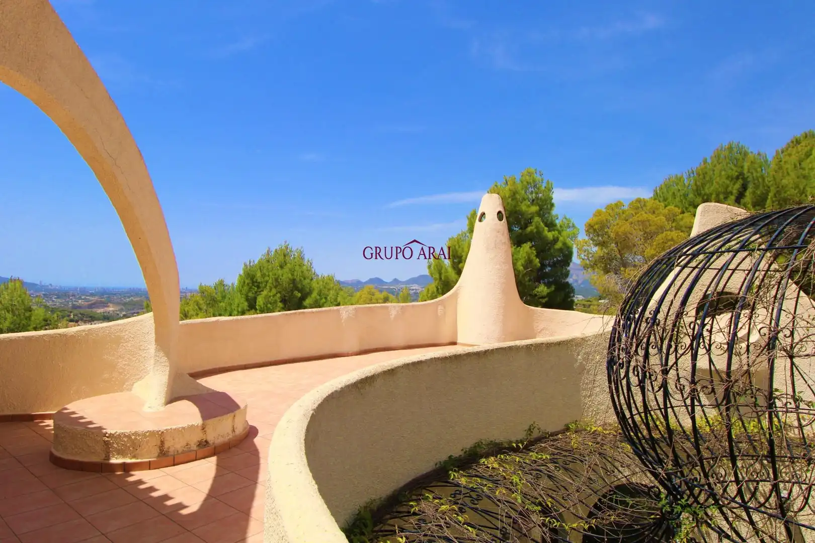 Jardín de Casa o chalet en venta en Altea con Calefacción, Jardín privado y Terraza