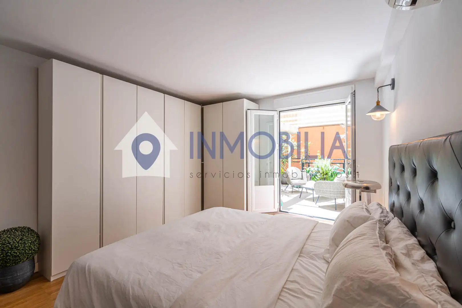 Schlafzimmer von Maisonette zum Verkauf in Madrid mit Klimaanlage, Heizung und Terrasse