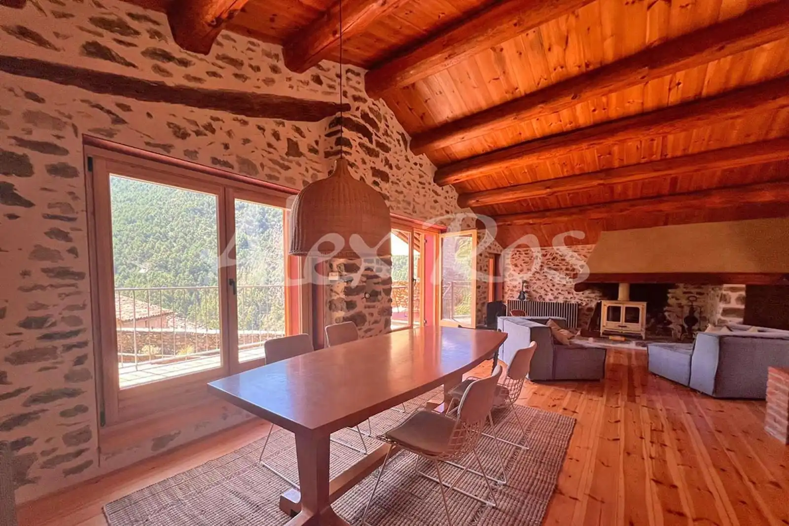 Comedor de Casa o chalet en venta en Arsèguel con Jardín privado y Terraza