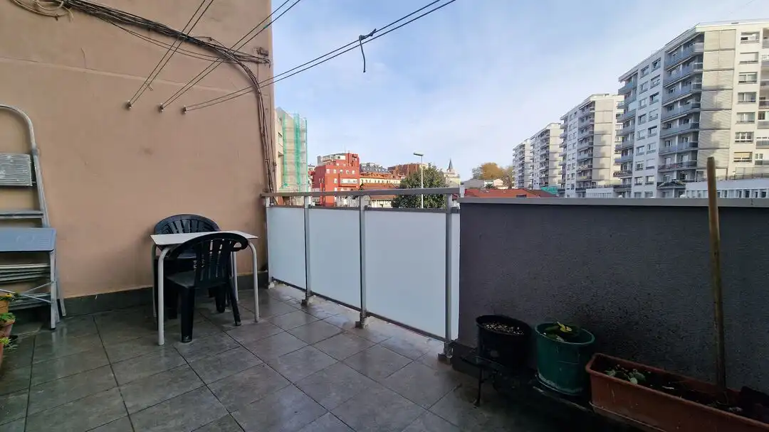 Terrasse von Wohnung zur Miete in Donostia - San Sebastián  mit Heizung und Terrasse