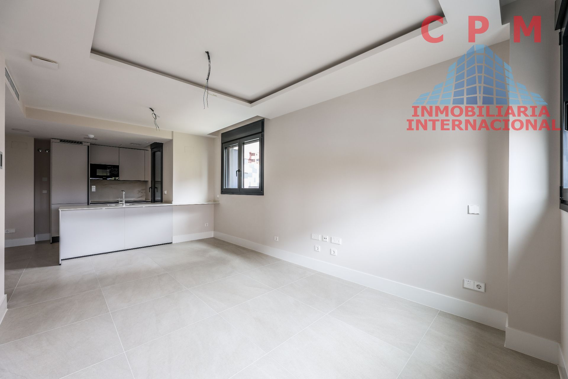 Living room of Flat for sale in  Madrid Capital  with Air Conditioner, Heating and Parquet flooring