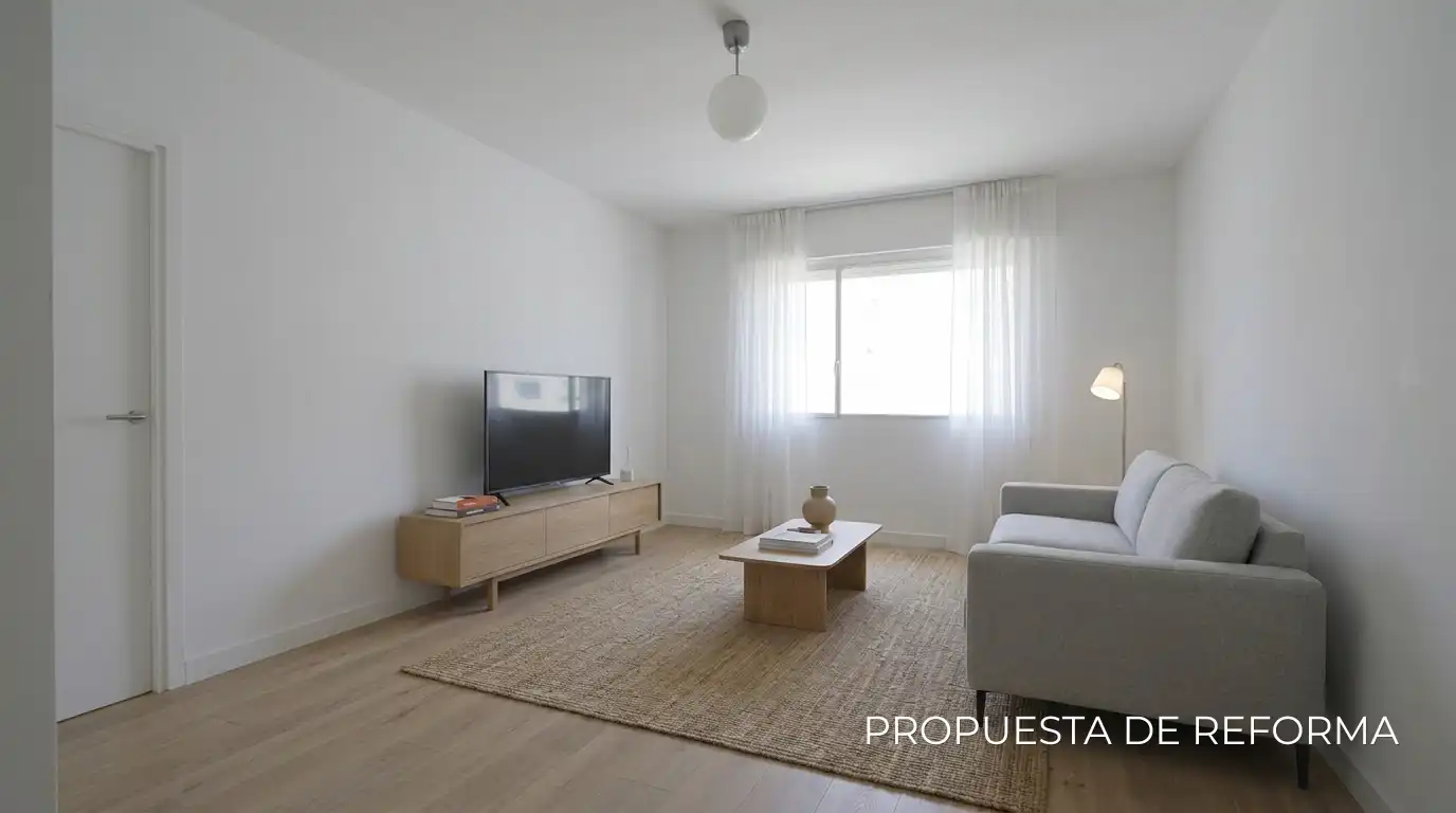 Sala d'estar de Pis en venda en Madrid amb Calefacció