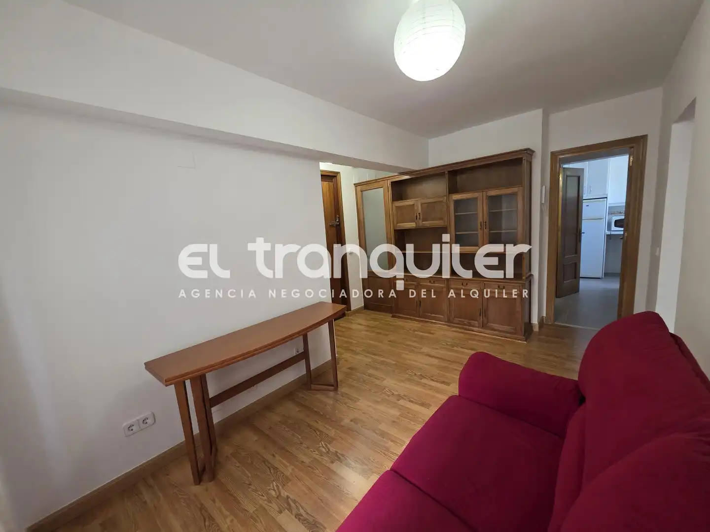 Sala d'estar de Pis de lloguer en Madrid amb Moblat