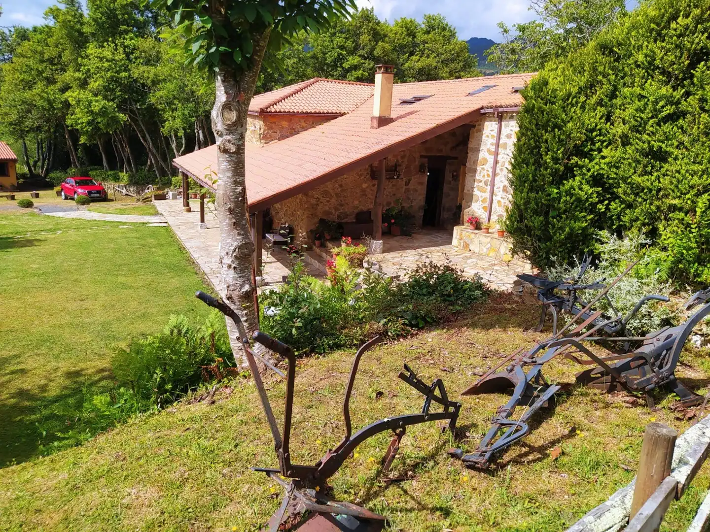 Jardí de Casa o xalet en venda en Ortigueira