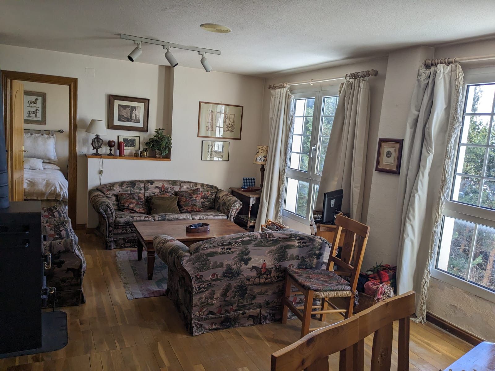 Sala de estar de Apartamento en venta en Sierra Nevada con Terraza